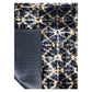 HomeRoots 2' x 4' Modern Ombre Geo Washable Floor Mat