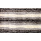 HomeRoots 2' x 4' Neutral Dot and Wave Washable Floor Mat