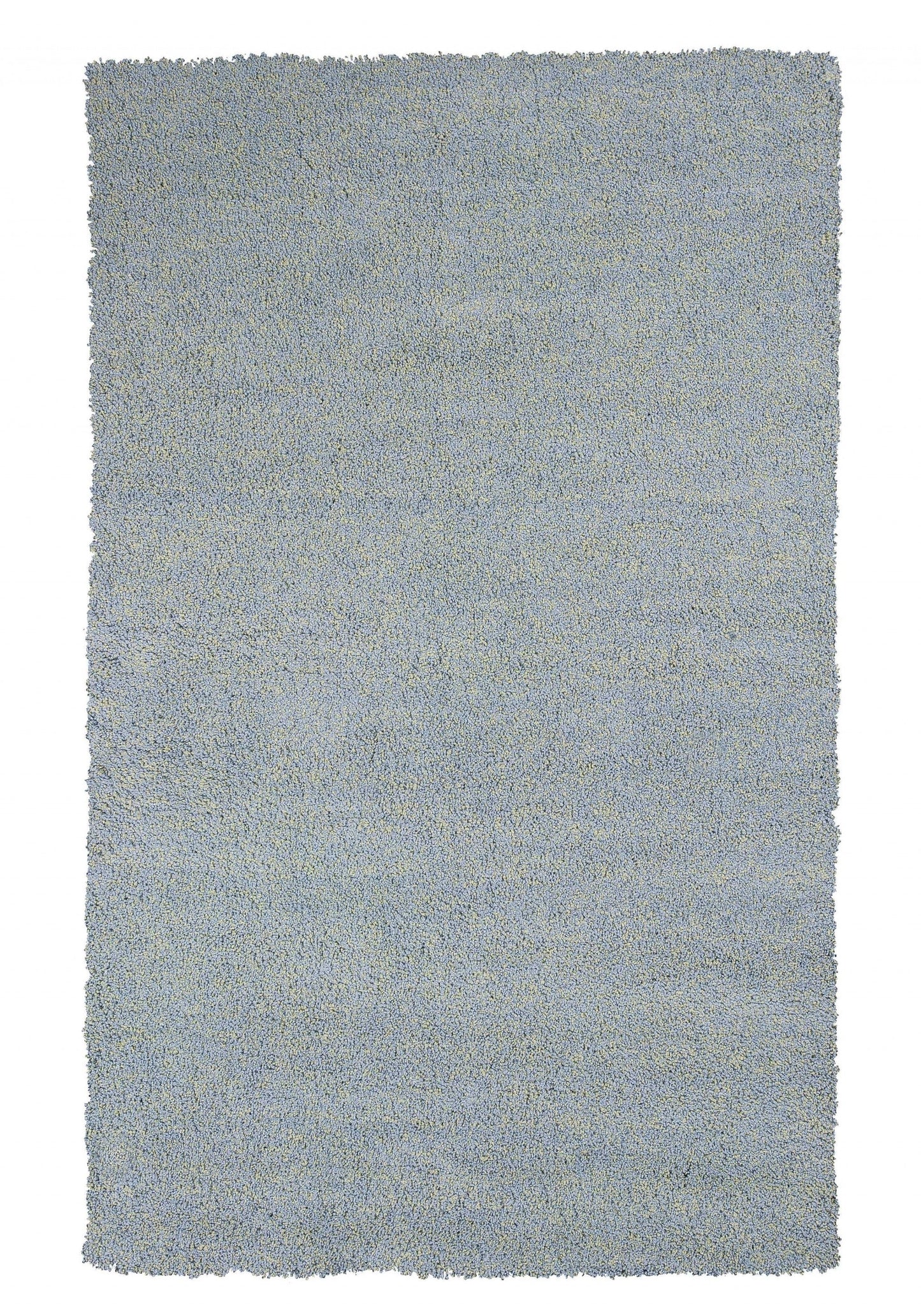 HomeRoots 2' x 4' Polyester Blue Heather Area Rug