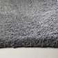 HomeRoots 2' x 4' Polyester Grey Area Rug