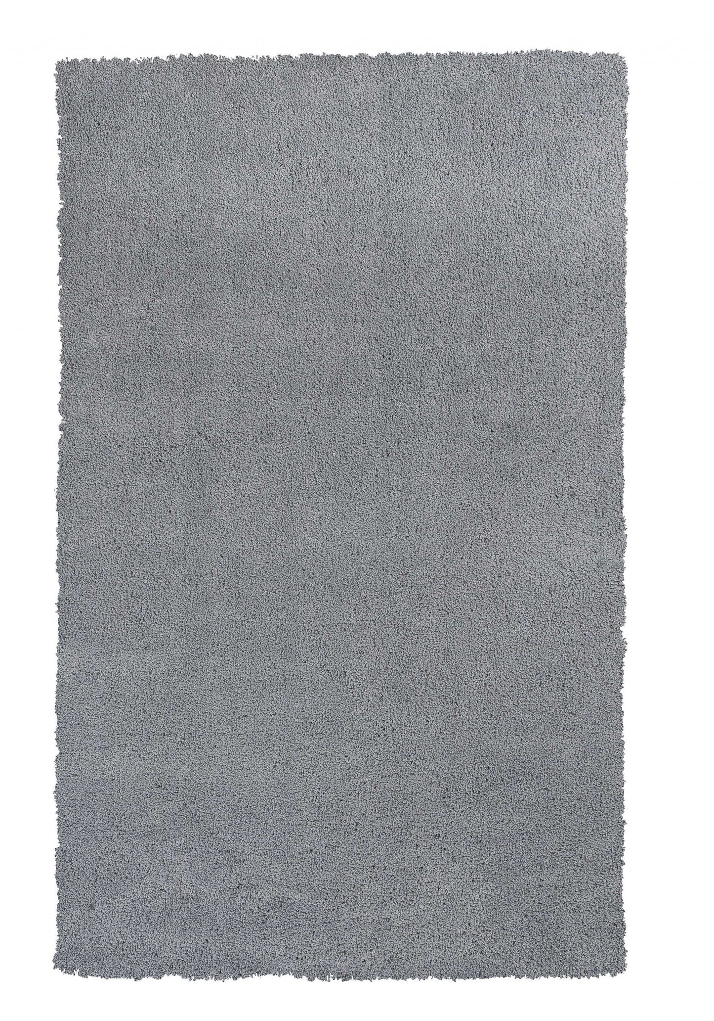 HomeRoots 2' x 4' Polyester Grey Area Rug