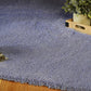 HomeRoots 2' x 4' Polyester Purple Area Rug