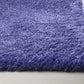 HomeRoots 2' x 4' Polyester Purple Area Rug