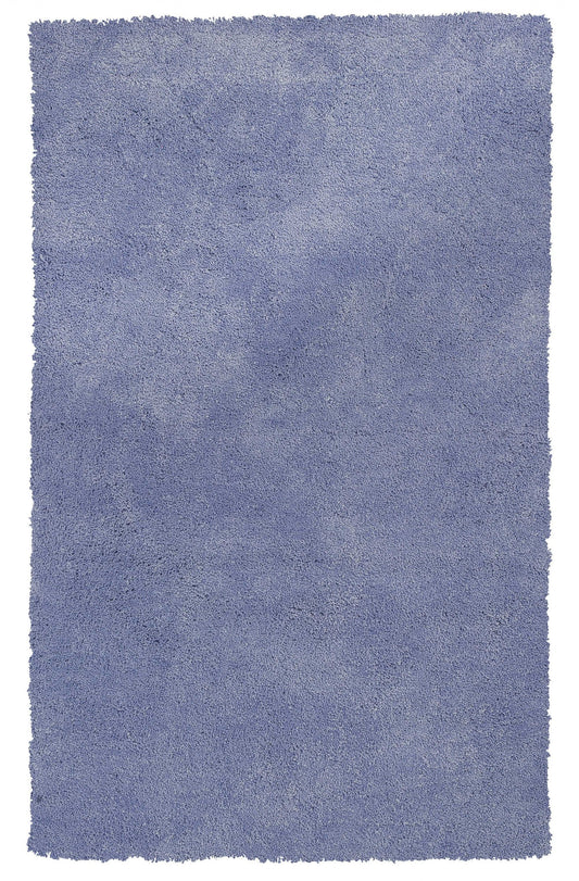 HomeRoots 2' x 4' Polyester Purple Area Rug