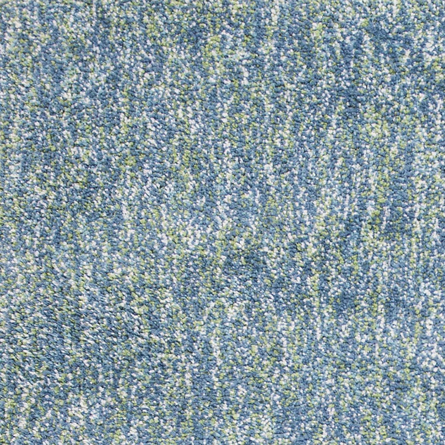 HomeRoots 2' x 4' Polyester Seafoam Heather Area Rug