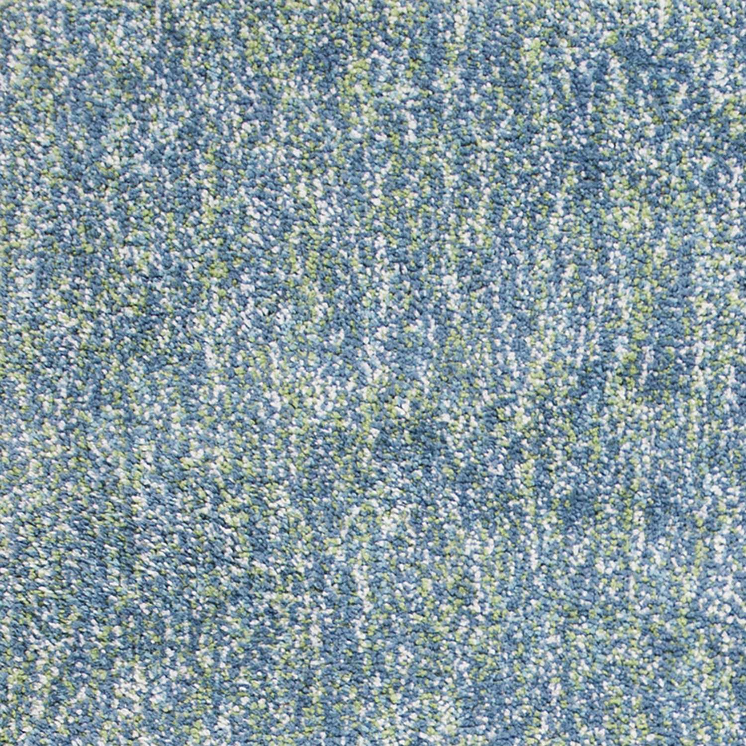 HomeRoots 2' x 4' Polyester Seafoam Heather Area Rug
