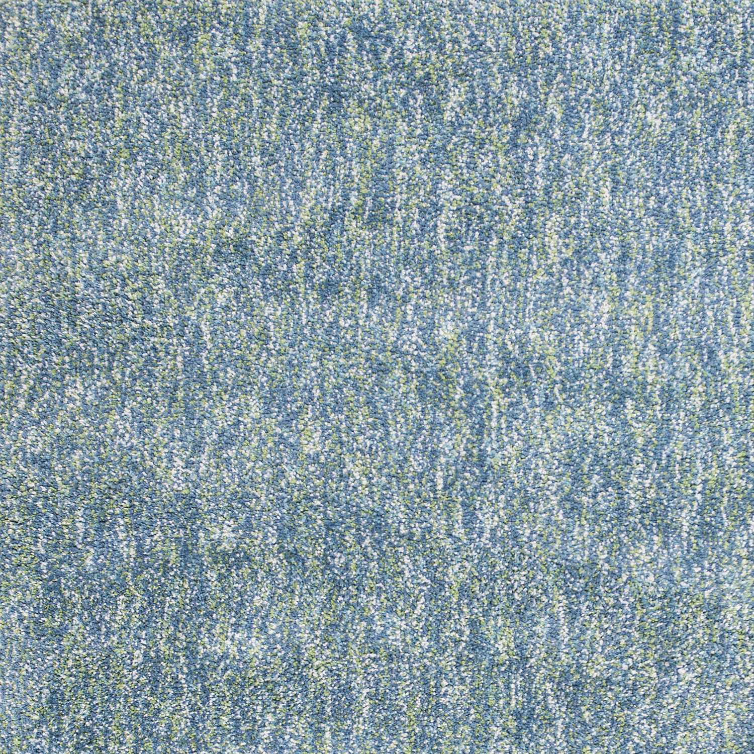 HomeRoots 2' x 4' Polyester Seafoam Heather Area Rug