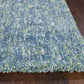 HomeRoots 2' x 4' Polyester Seafoam Heather Area Rug
