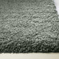 HomeRoots 2' x 4' Polyester Slate Area Rug