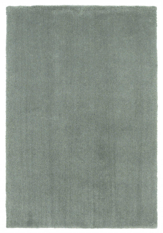 HomeRoots 2' x 4' Polyester Slate Area Rug
