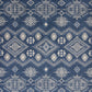 HomeRoots 2' x 4' Polypropylene Demin Area Rug