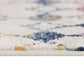 HomeRoots 2’ x 4’ White Modern Geometric Grid Area Rug