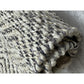 HomeRoots 2' x 5' Gray and White Diamonds Area Rug