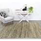 HomeRoots 2' x 5' Gray and White Diamonds Area Rug