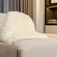 HomeRoots 2' x 5' Natural Rectangular Sheepskin Area Rug