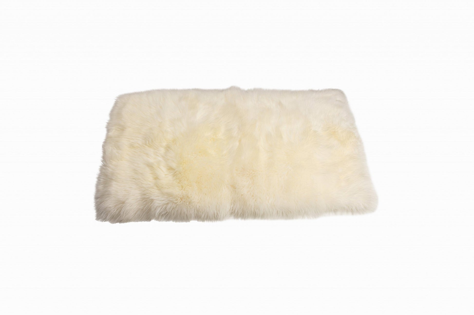 HomeRoots 2' x 5' Natural Rectangular Sheepskin Area Rug