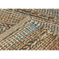 HomeRoots 2' x 5' Seafoam and Tan Braided Stripe Area Rug