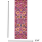 HomeRoots 2' x 6' Fuchsia and Orange Distressed Runner Rug