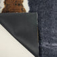HomeRoots 2' x 6' Gray and Brown Abstract Southwest Washable Runner Rug