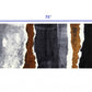 HomeRoots 2' x 6' Gray and Brown Abstract Southwest Washable Runner Rug