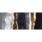 HomeRoots 2' x 6' Gray and Brown Abstract Southwest Washable Runner Rug
