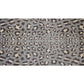 HomeRoots 2' x 6' Gray and Brown Cheetah Washable Runner Rug