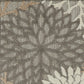 HomeRoots 2’ x 6’ Natural and Gray Indoor Outdoor Runner Rug