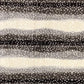 HomeRoots 2' x 6' Neutral Dot and Wave Washable Runner Rug