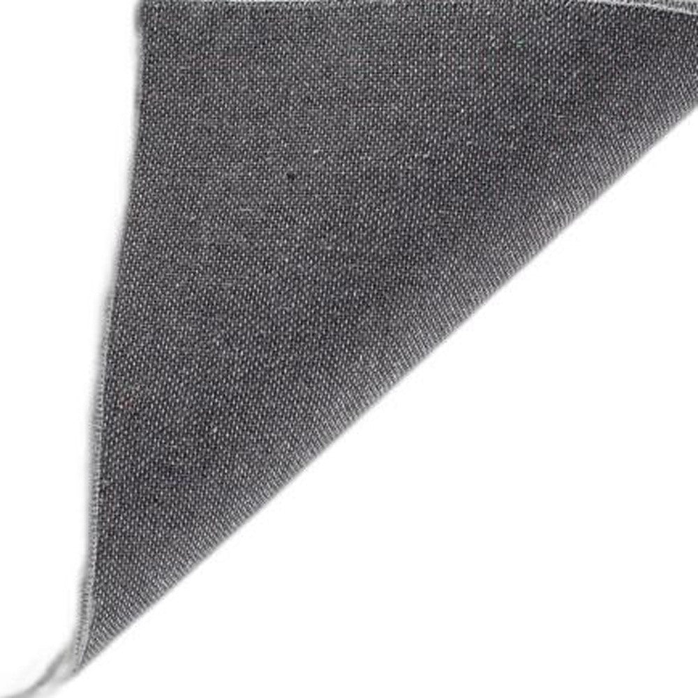 HomeRoots 2' x 7' Blue Gray Abstract Cuboid Modern Runner Rug