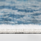 HomeRoots 2' x 7' Blue White Abstract Sky Runner Rug