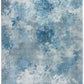 HomeRoots 2' x 7' Blue White Abstract Sky Runner Rug