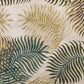 HomeRoots 2' x 7' Blue or Sage Tropical Leaves Rug