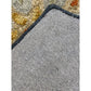 HomeRoots 2' x 7' Charcoal Floral Medallion Runner Rug