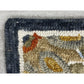 HomeRoots 2' x 7' Charcoal Floral Medallion Runner Rug