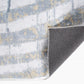 HomeRoots 2' x 7' Gray Distressed Steps Abstract Runner Rug