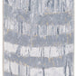 HomeRoots 2' x 7' Gray Distressed Steps Abstract Runner Rug
