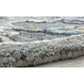 HomeRoots 2' x 7' Gray Floral FIligree Runner Rug