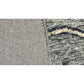 HomeRoots 2' x 7' Gray Floral FIligree Runner Rug