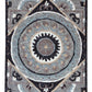 HomeRoots 2' x 7' Gray Geometric Medallion Runner Rug