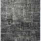 HomeRoots 2' x 7' Grey Abstract Lines Runner Rug