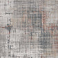 HomeRoots 2' x 7' Grey or Brick Polypropylene and Polyester Runner Rug