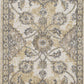 HomeRoots 2' x 7' Ivory Sand Floral Vine Wool Indoor Runner Rug