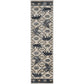 HomeRoots 2' x 7' Ivory or Blue Polypropylene Runner Rug