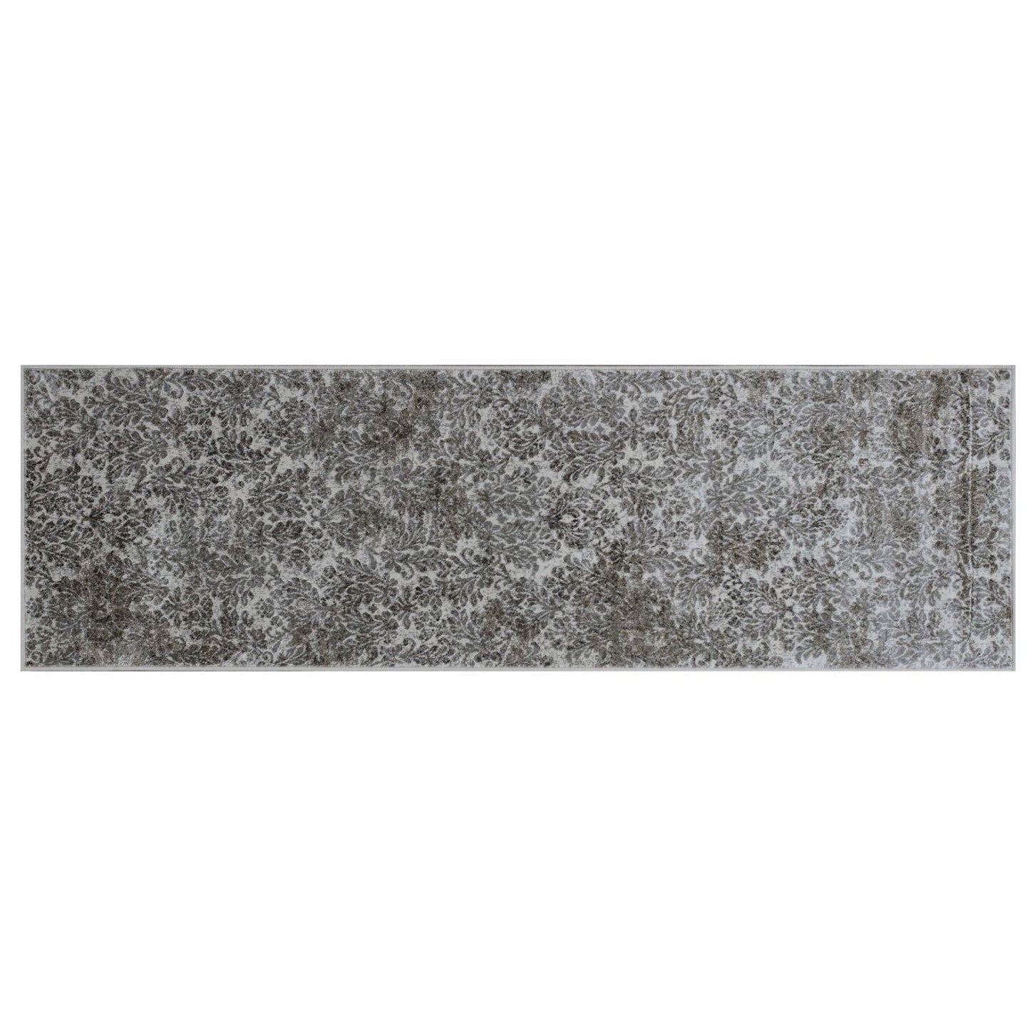 HomeRoots 2' x 7' Ivory or Sand Ancient Viscose Runner Rug