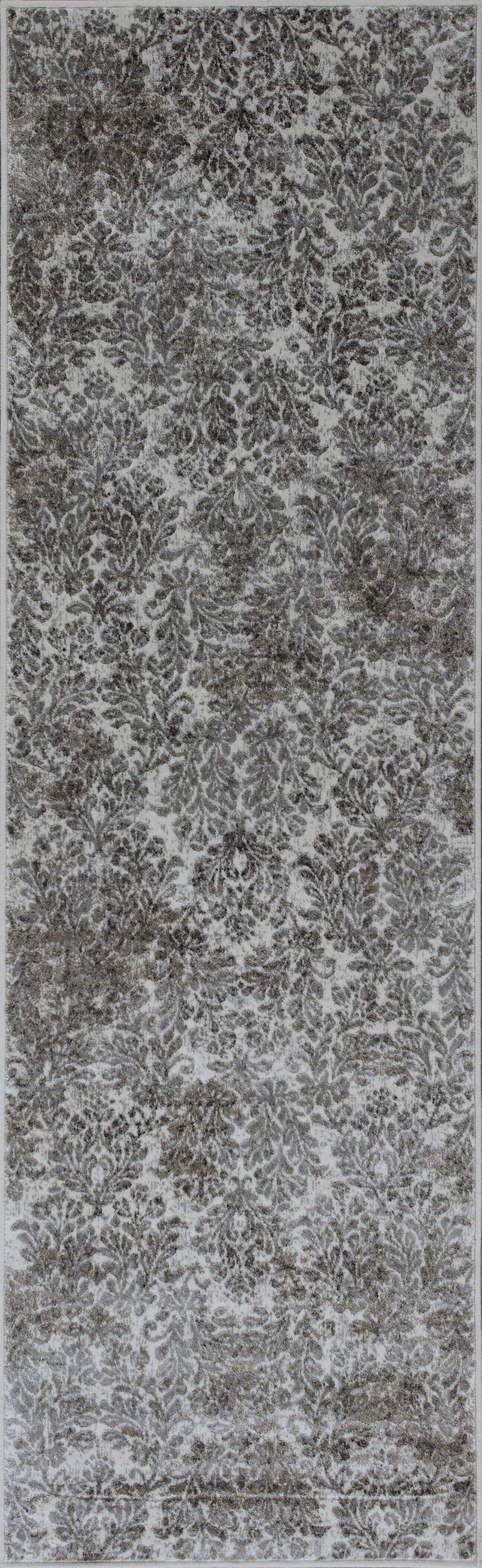 HomeRoots 2' x 7' Ivory or Sand Ancient Viscose Runner Rug