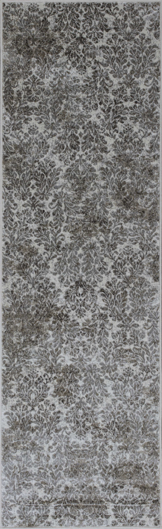 HomeRoots 2' x 7' Ivory or Sand Ancient Viscose Runner Rug
