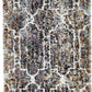 HomeRoots 2' x 7' Mocha Mosaic Pattern Runner Rug with Fringe
