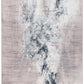 HomeRoots 2' x 7' Sand Abstract Splash Modern Runner Rug