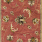 HomeRoots 2' x 7' Sienna Floral Vines Wool Runner Rug