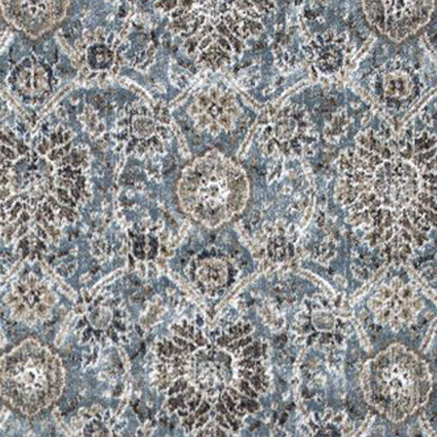 HomeRoots 2' x 7' Slate Ancient Viscose Runner Rug